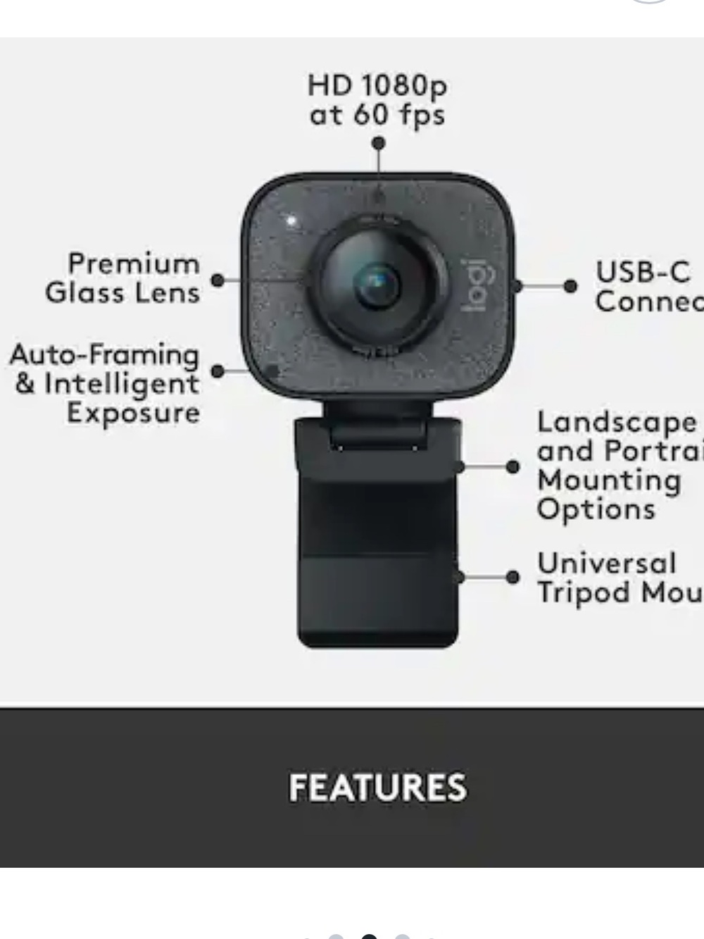 Logitech Stream Cam Plus For Creators - Picture 7 of 9